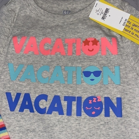 GAP 2 Piece Pajama Set - Picture 2 of 3